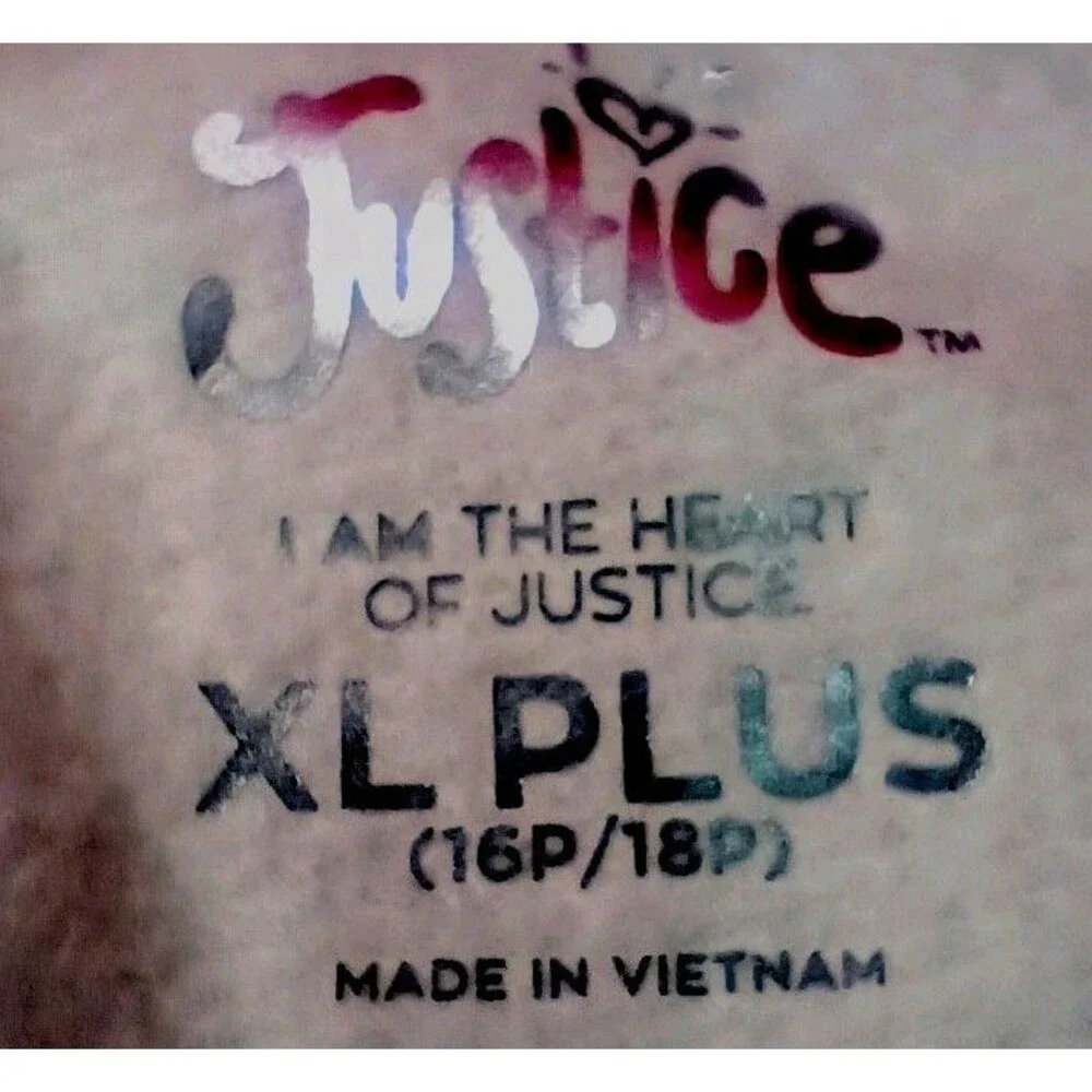 JUSTICE pullover with Zipper-Girls XL  16P/18P NEW WITH TAGS-NICE!  (P0031)